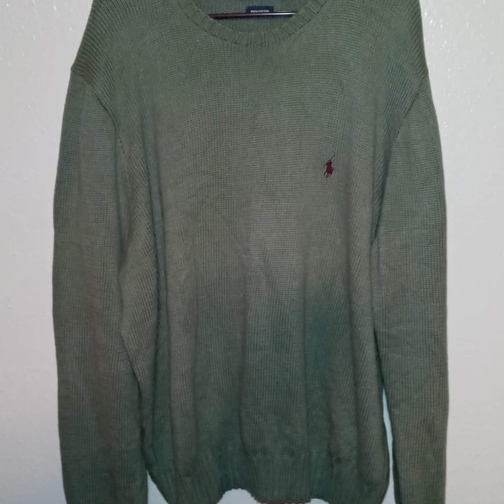 Polo pullover sweatshirt